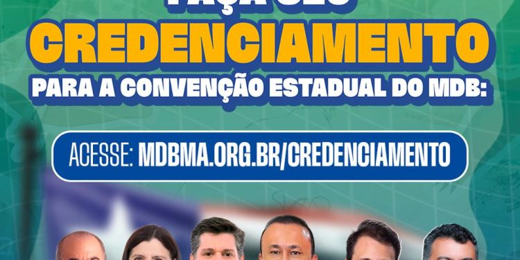 MDB reunirá líderes políticos de todo Maranhão em convenção estadual